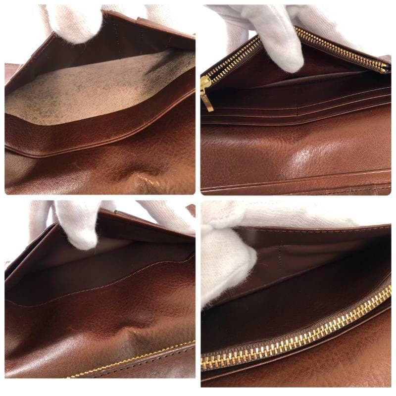 極美品・箱付き ココマイスター マルティーニ オーバルウォレット 折財布