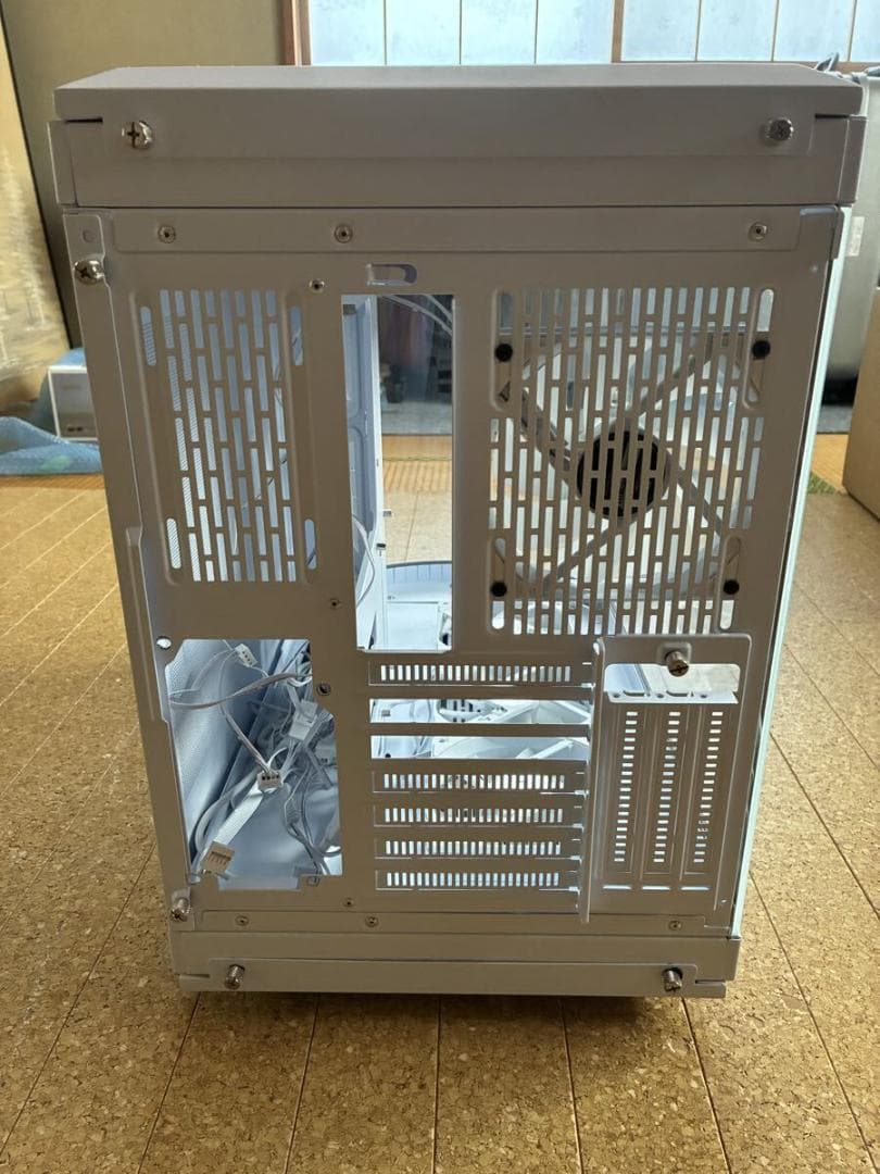 AsiaHorse ATX PCケース RGBファン付 ミドルタワー 強化ガラス