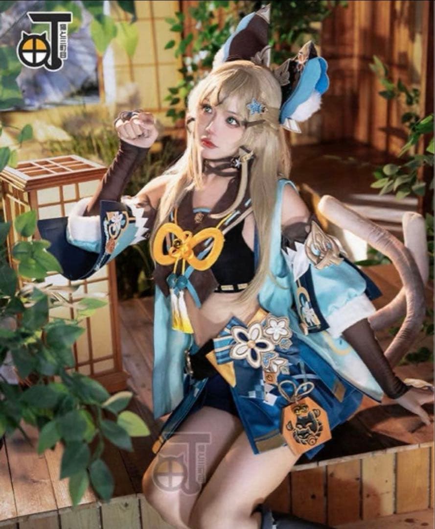 原神 綺良々 コスプレ フルセット