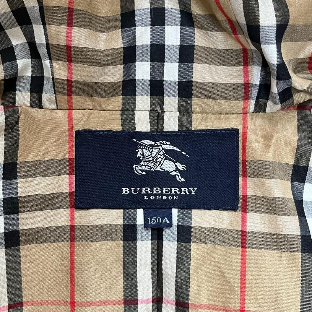 【美品】BURBERRY ダウンジャケット ノバチェック　ホースロゴ　S相当