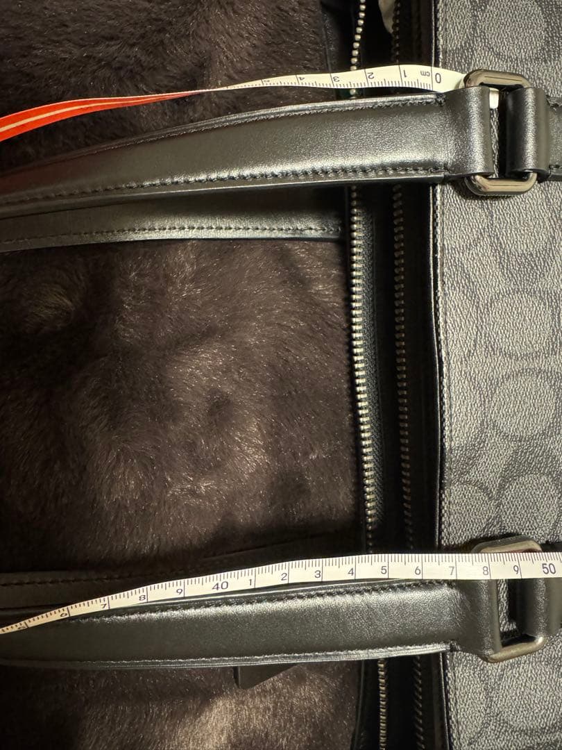 COACHトートバック 2way ショルダー シグネチャー キャンバス