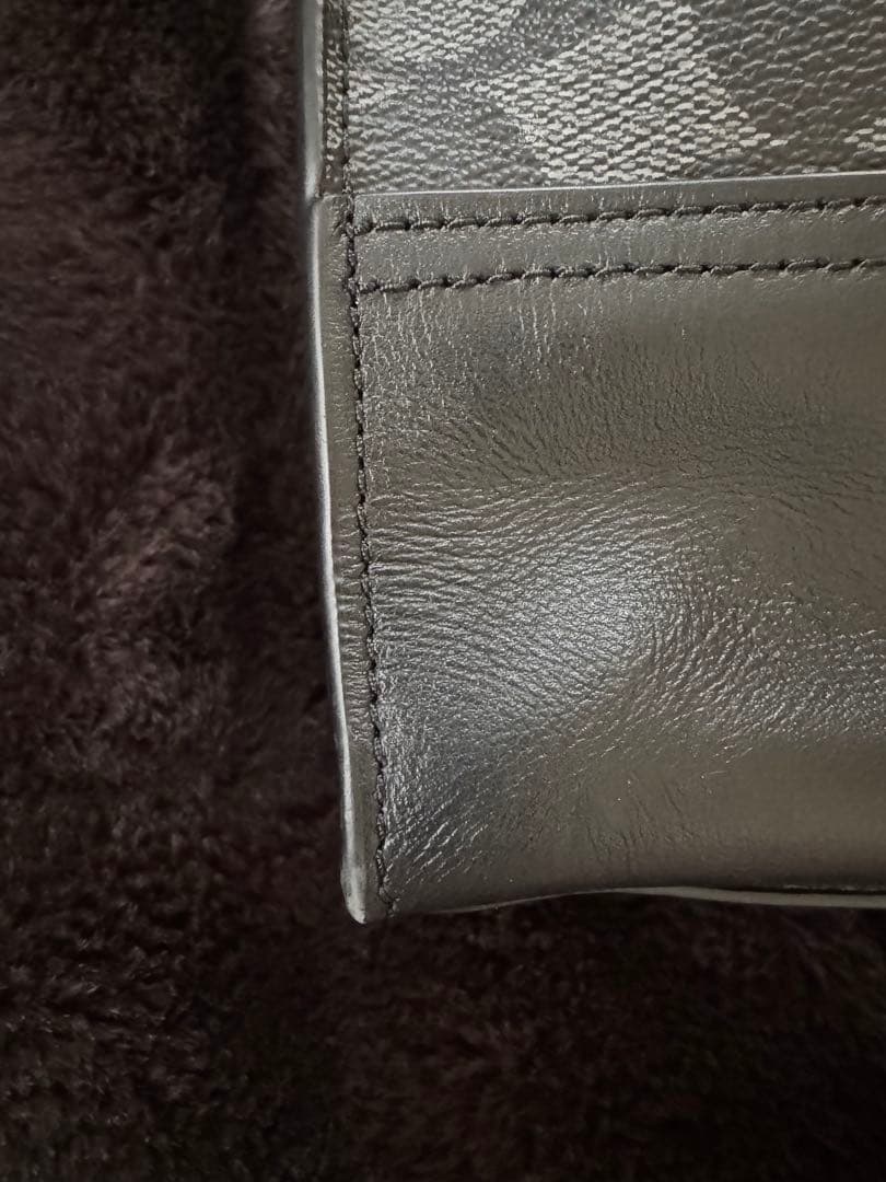 COACHトートバック 2way ショルダー シグネチャー キャンバス