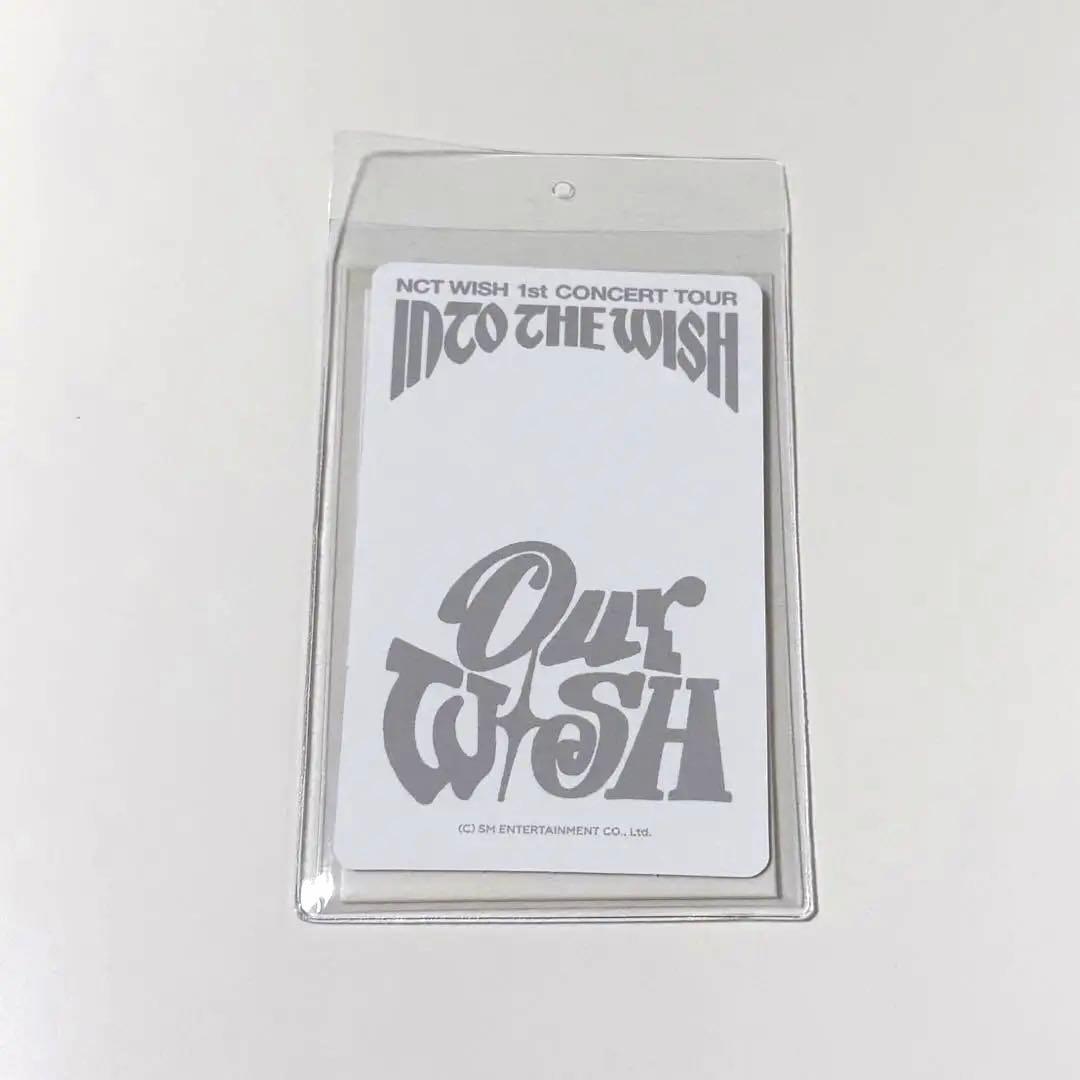 NCT WISH INTO THE WISH ソウルコン サクヤ トレカ ロンT