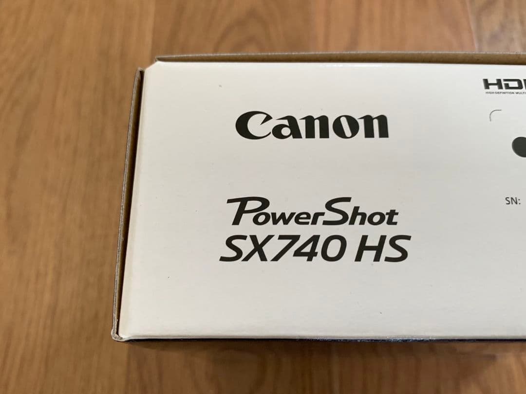 キヤノン SX740HS POWERSHOT ブラック デジタルカメラ 新品