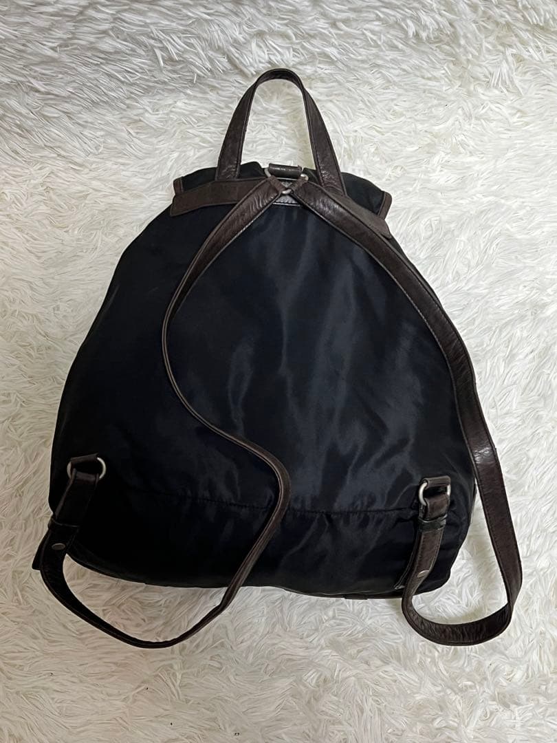 PRADA プラダ　リュック　レザー　テスートナイロンバックパック初売りセール