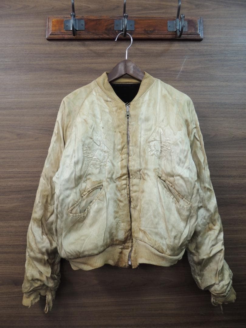 パ*ニ様 40S 50S VINTAGE BORO 富士虎鷹 別珍リバーシブル