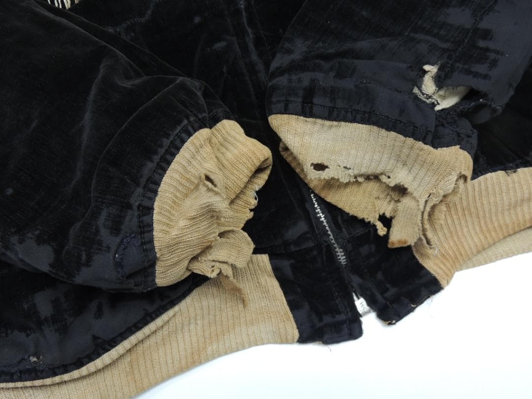 パ*ニ様 40S 50S VINTAGE BORO 富士虎鷹 別珍リバーシブル