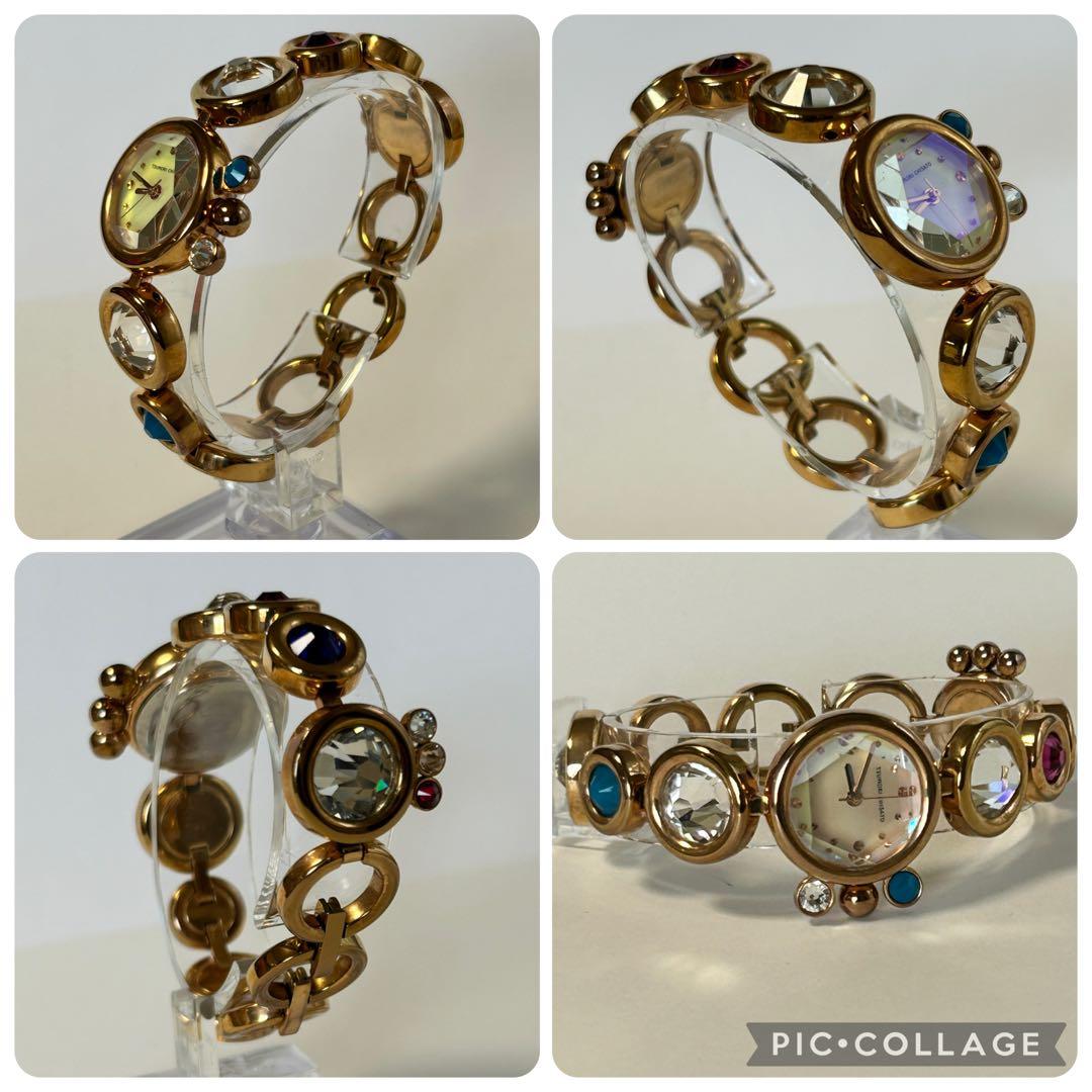 【新品電池/美品】tsumori chisato 宝石ねこ +箱、保証書など