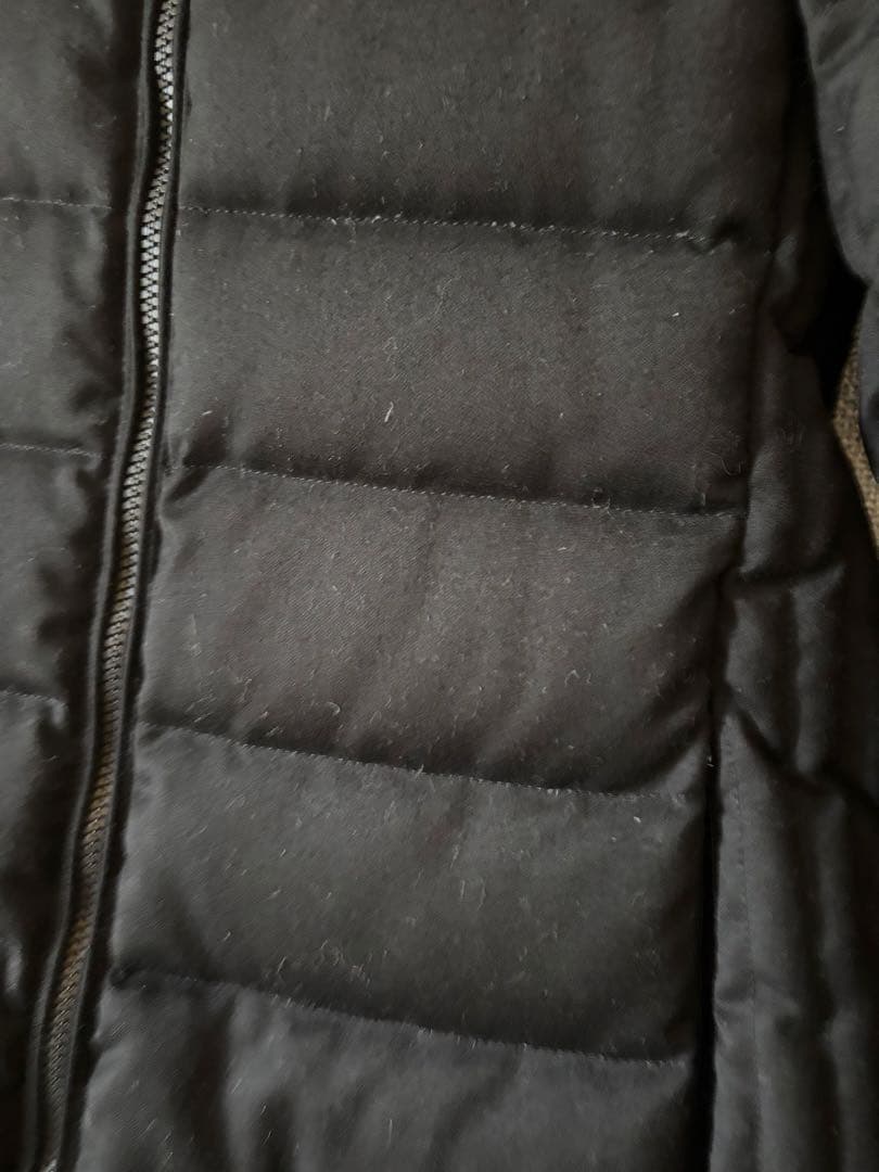 TATRAS ブラック ダウンジャケット ファー付き