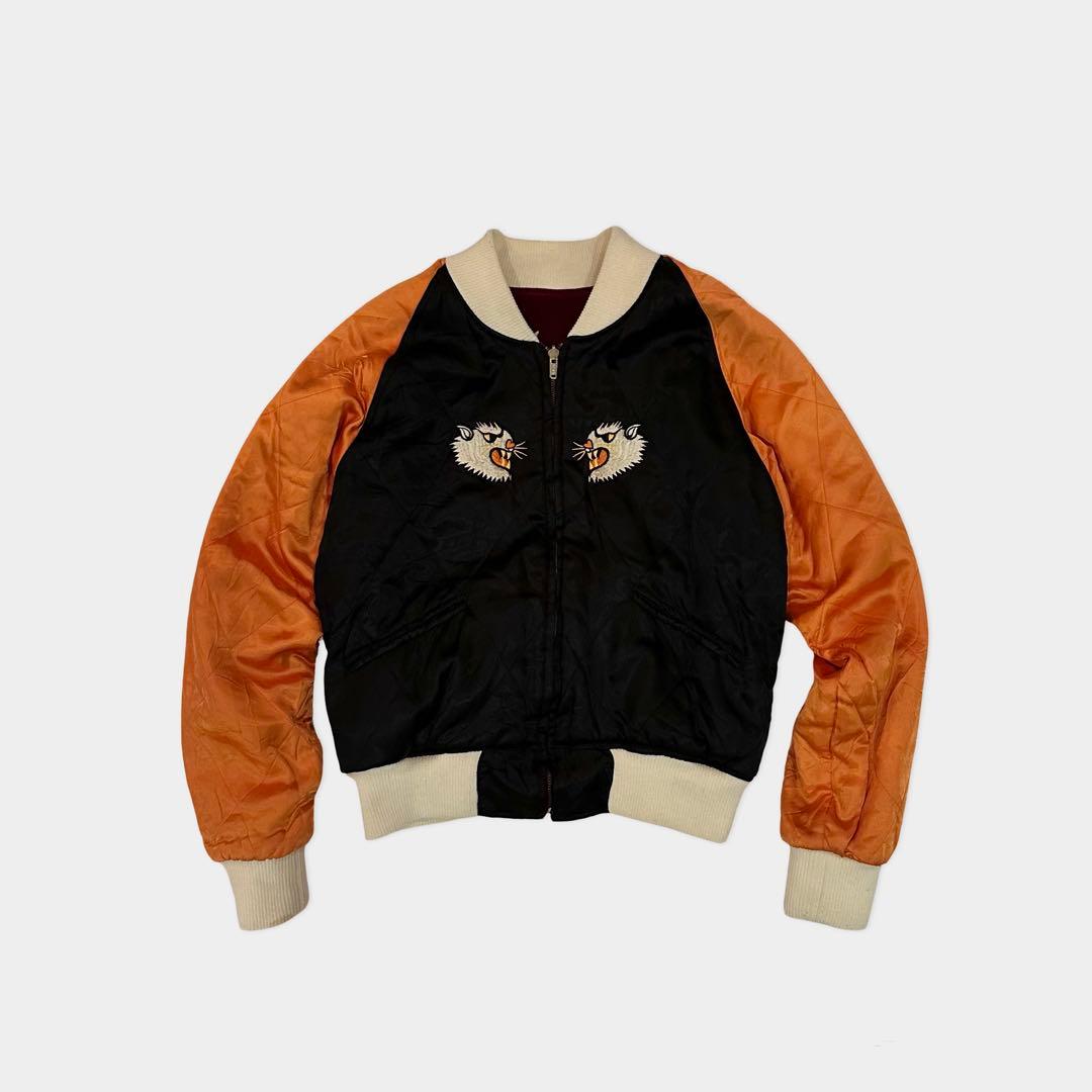 【S】シルバーストーン silver stoneスカジャン　別珍