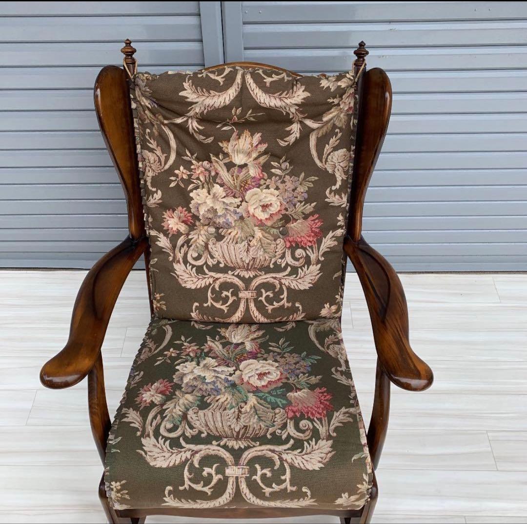 カリモクコロニアルシリーズロッキングチェア