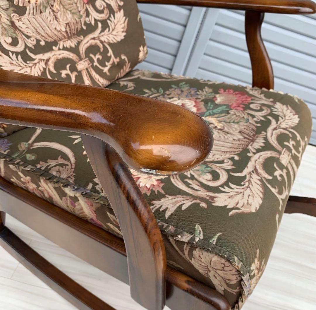 カリモクコロニアルシリーズロッキングチェア