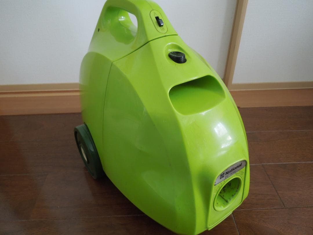 National MC-604c 掃除機 青いチリプル 1979年製　昭和レトロ