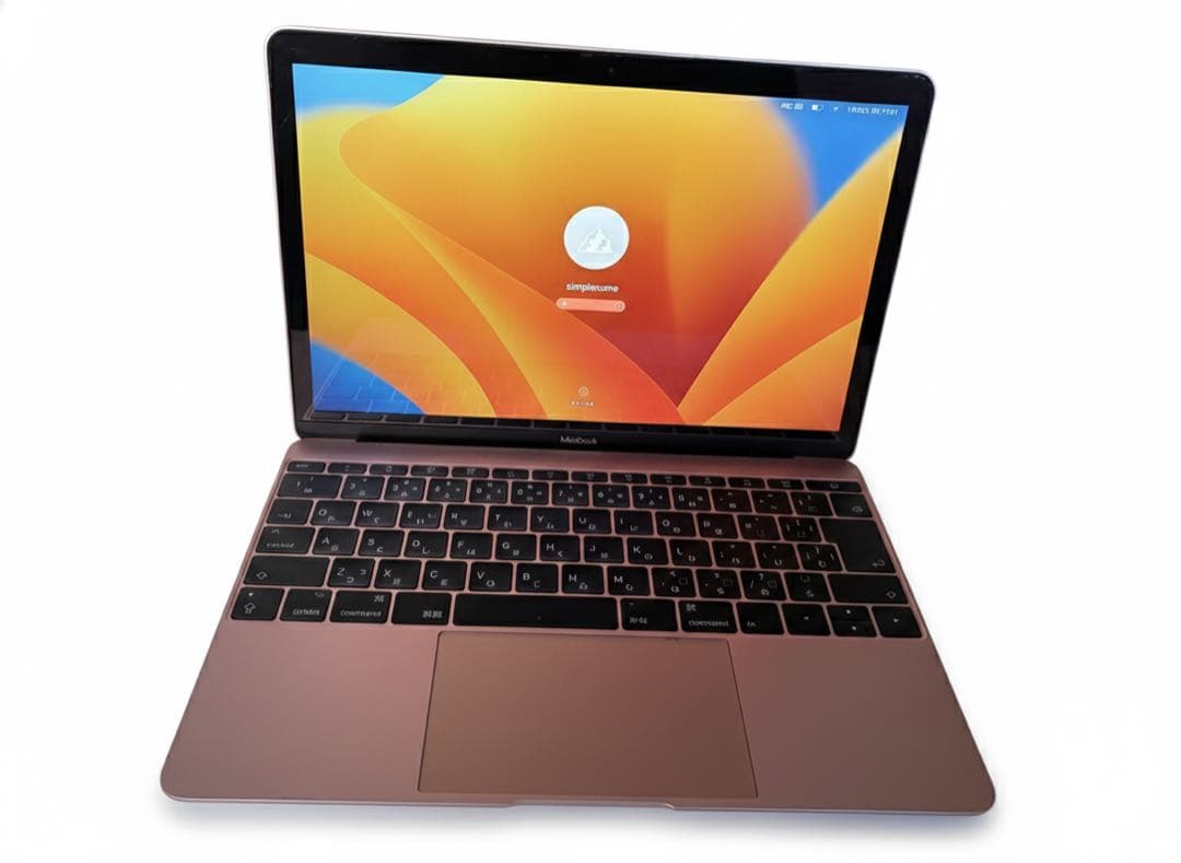 Apple MacBook 12インチ ローズゴールド