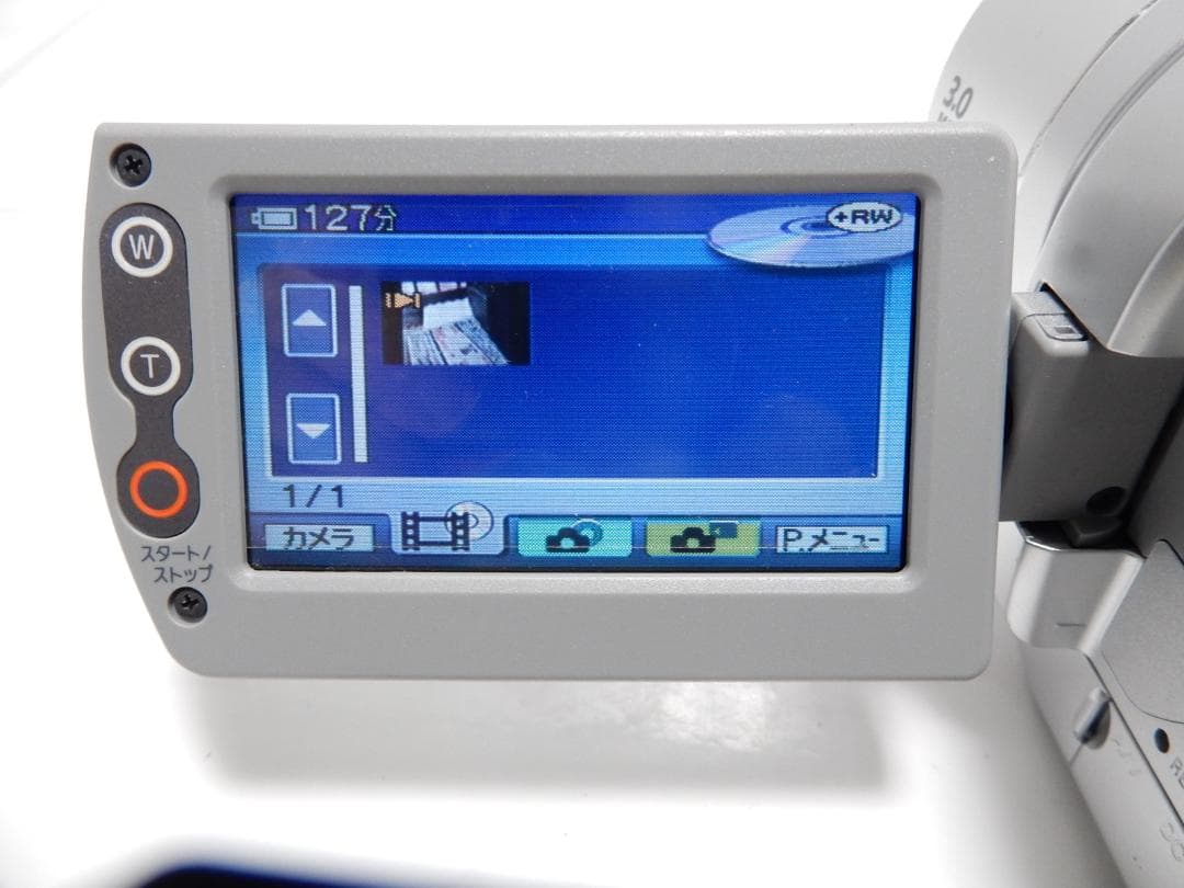 動作品　ソニービデオカメラ　SONY DCR-DVD405 　DVDビデオカメラ