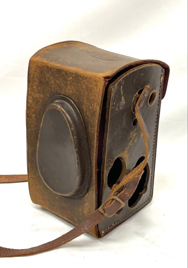 FOTH-FLEX フォスフレックス 二眼レフカメラ レザーケース付き