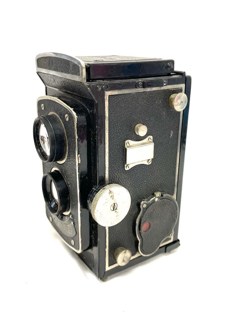 FOTH-FLEX フォスフレックス 二眼レフカメラ レザーケース付き