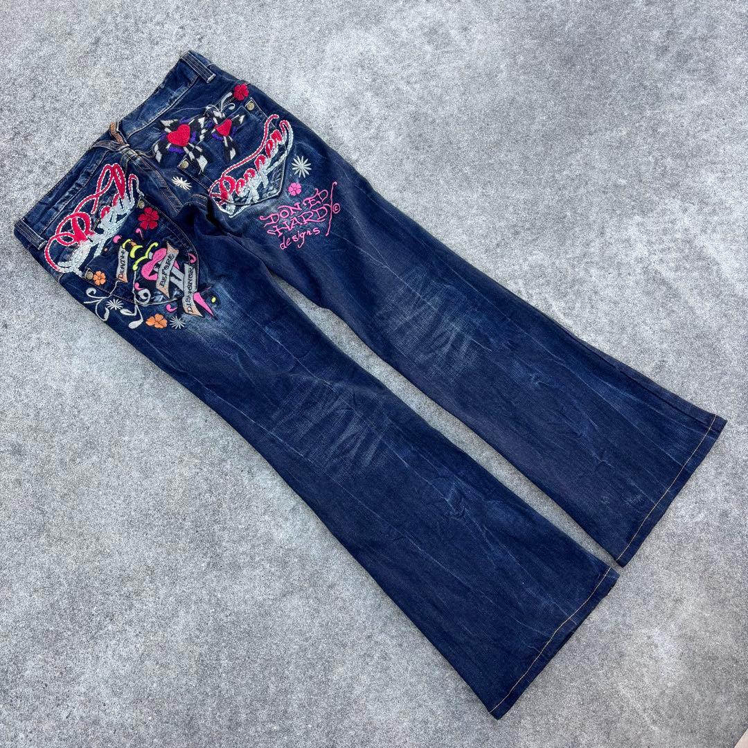 ✨希少刺繍✨RED PEPPER エドハーディー ハート y2k