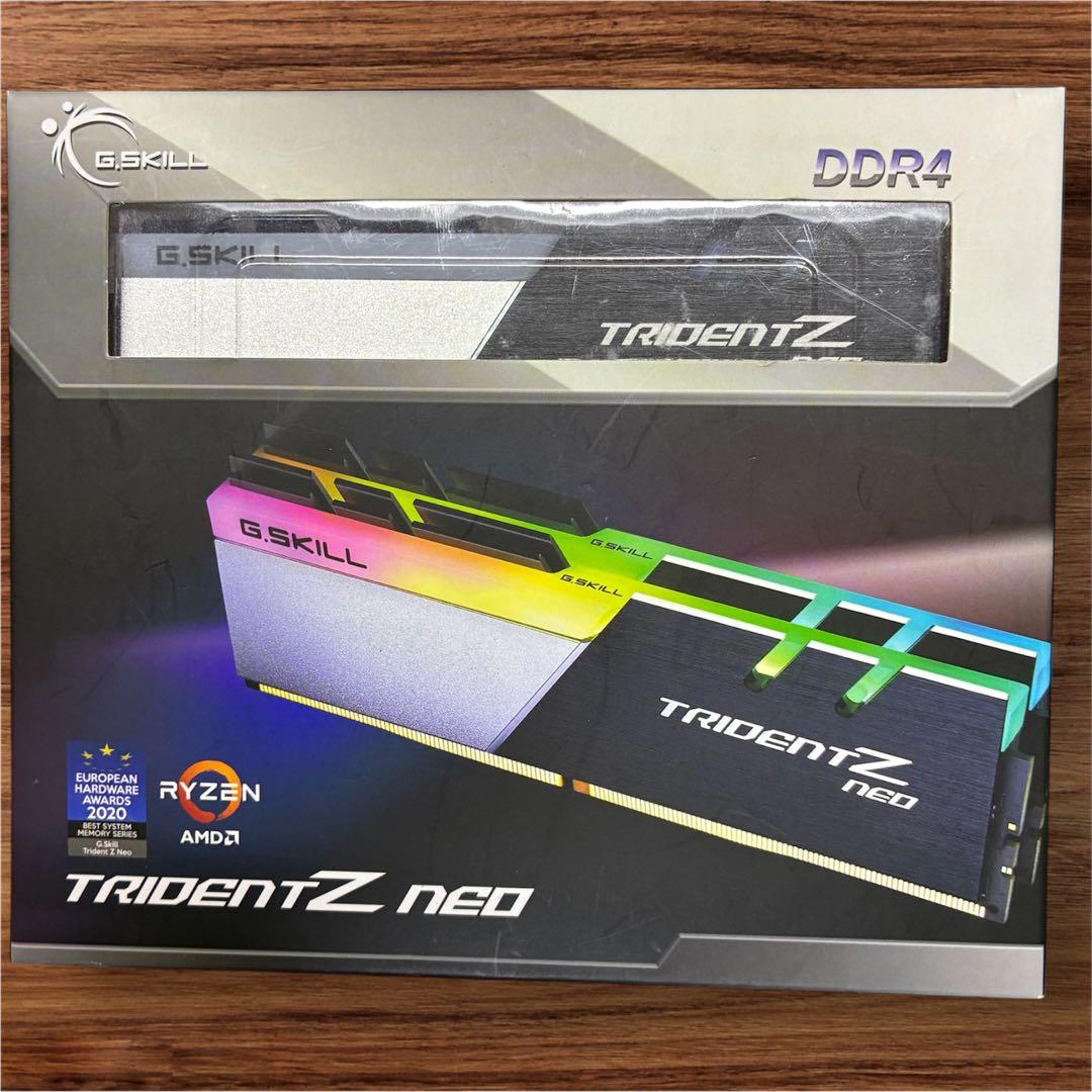 複数テスト済 G.SKILL Trident Z RGB 16GB 3600