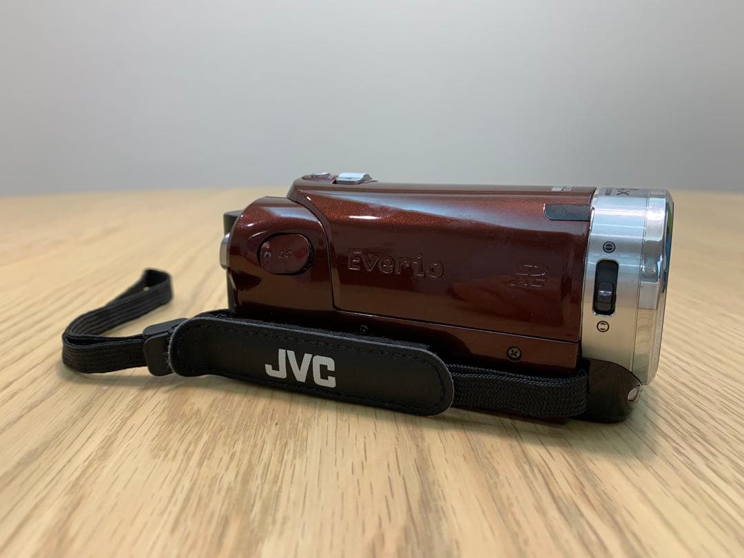 JVC Everio GZ-E265 ビデオカメラ 予備の大型バッテリー付き