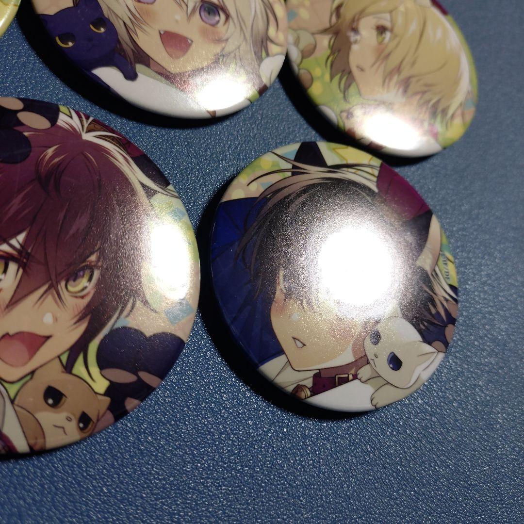 缶バッジセット　Collar×Malice　カラマリ　幼少期　猫