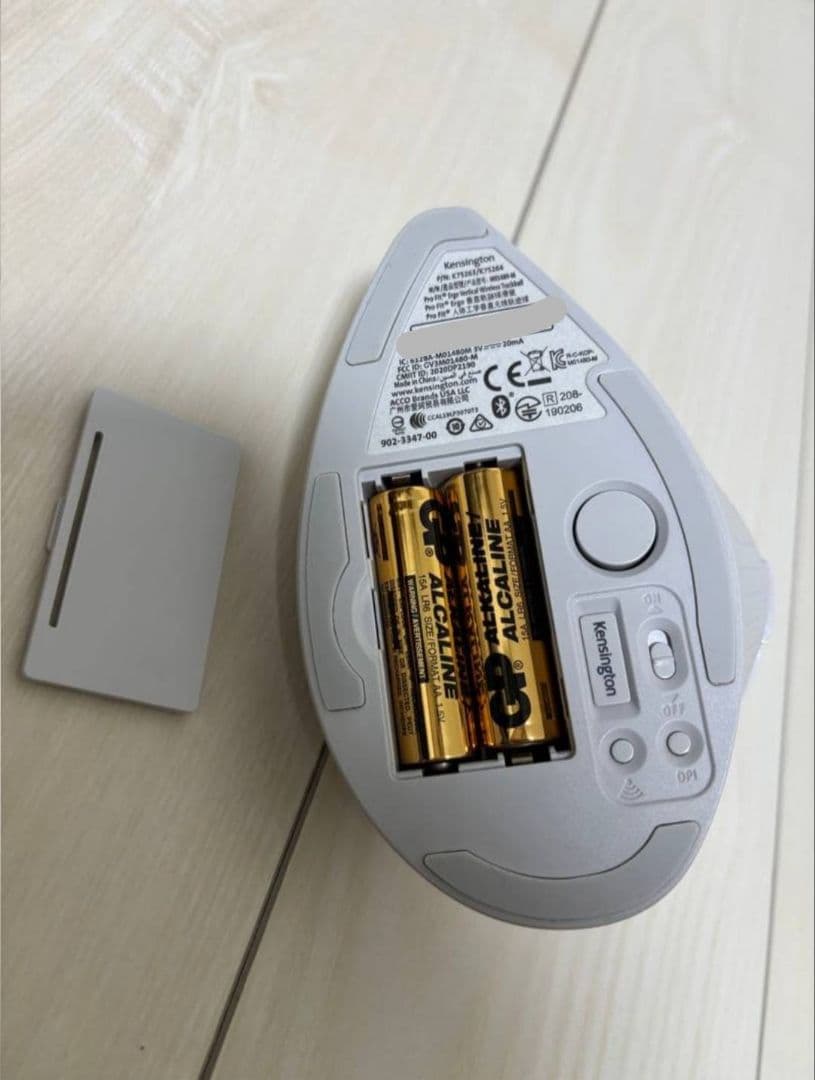 Kensington K75264JP WHITE トラックボールマウス