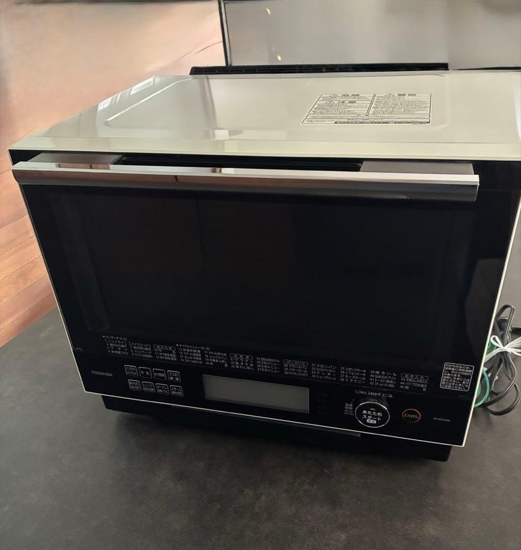 訳アリ TOSHIBA 石窯ドーム オーブンレンジ ER-RD3000 角皿つき