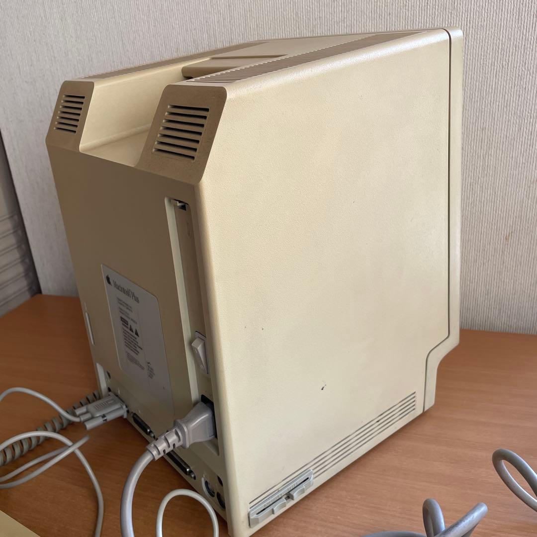 Macintosh Plus 2MB、システムソフト・ゲームソフト付