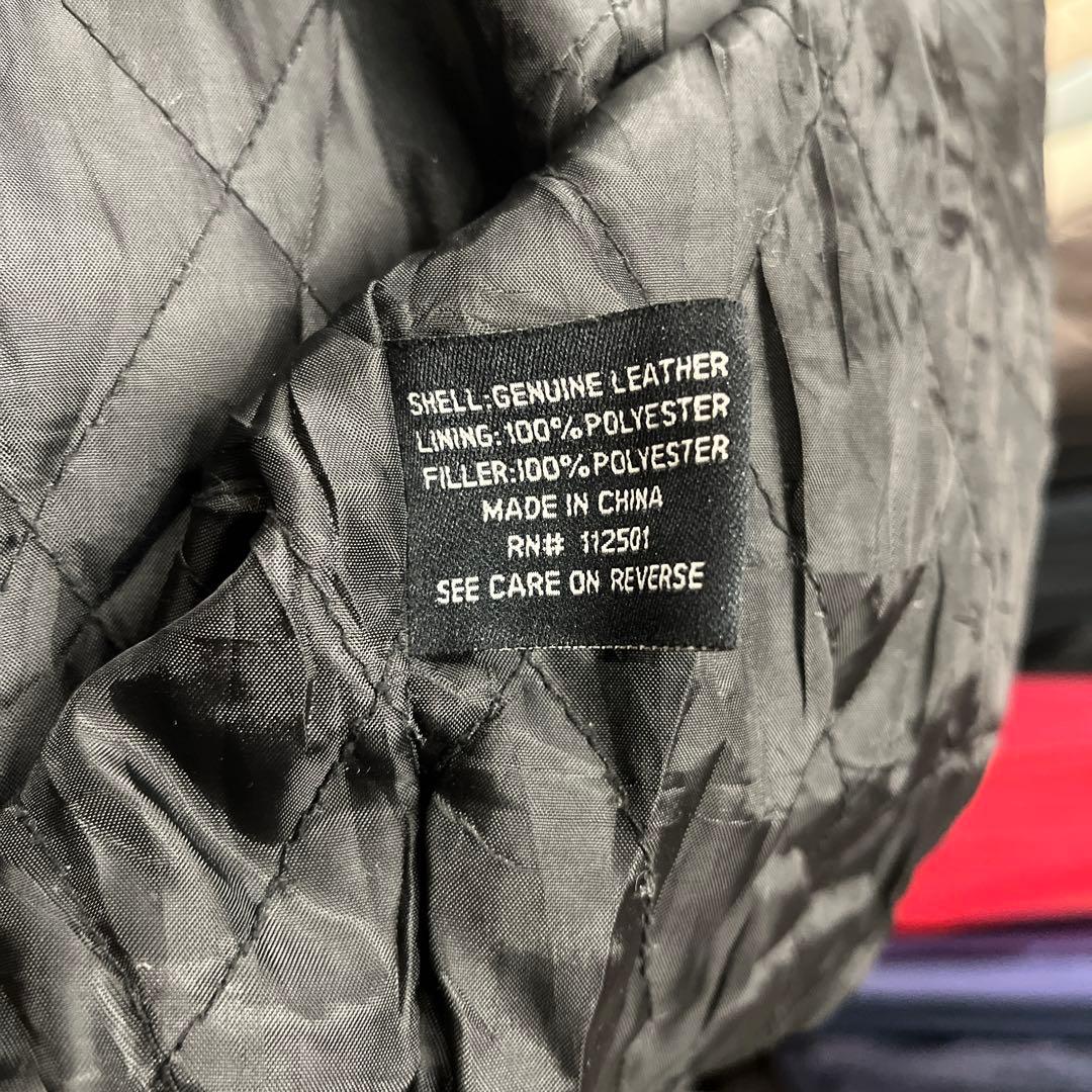 ブラックレザーアウター XXL オーバーサイズ レザージャケット ストリート