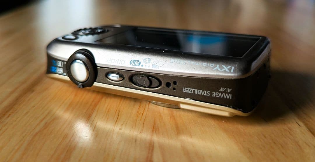 【動作未確認】Canon IXY 510 デジタルカメラ 希少ゴールド