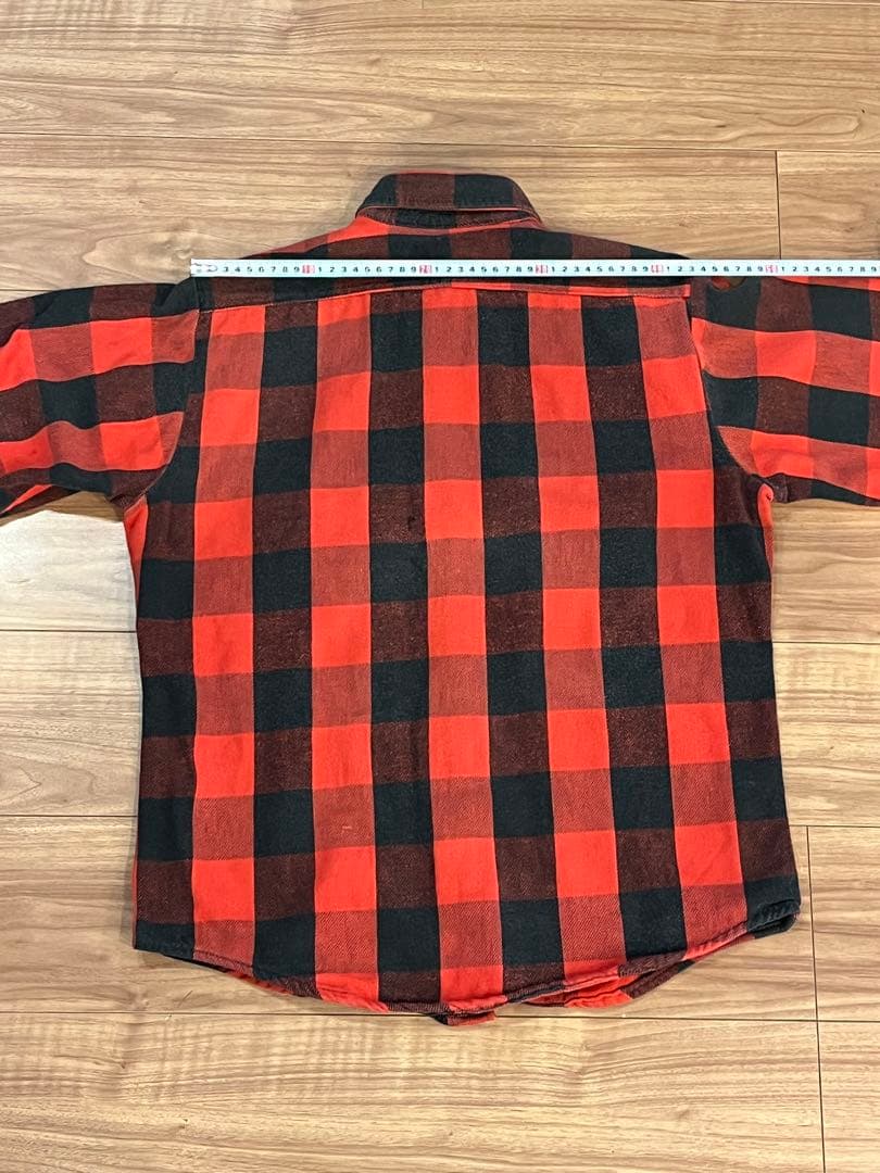 70s-80s USA製　FIVE BROTHER ヘビーネルシャツ M