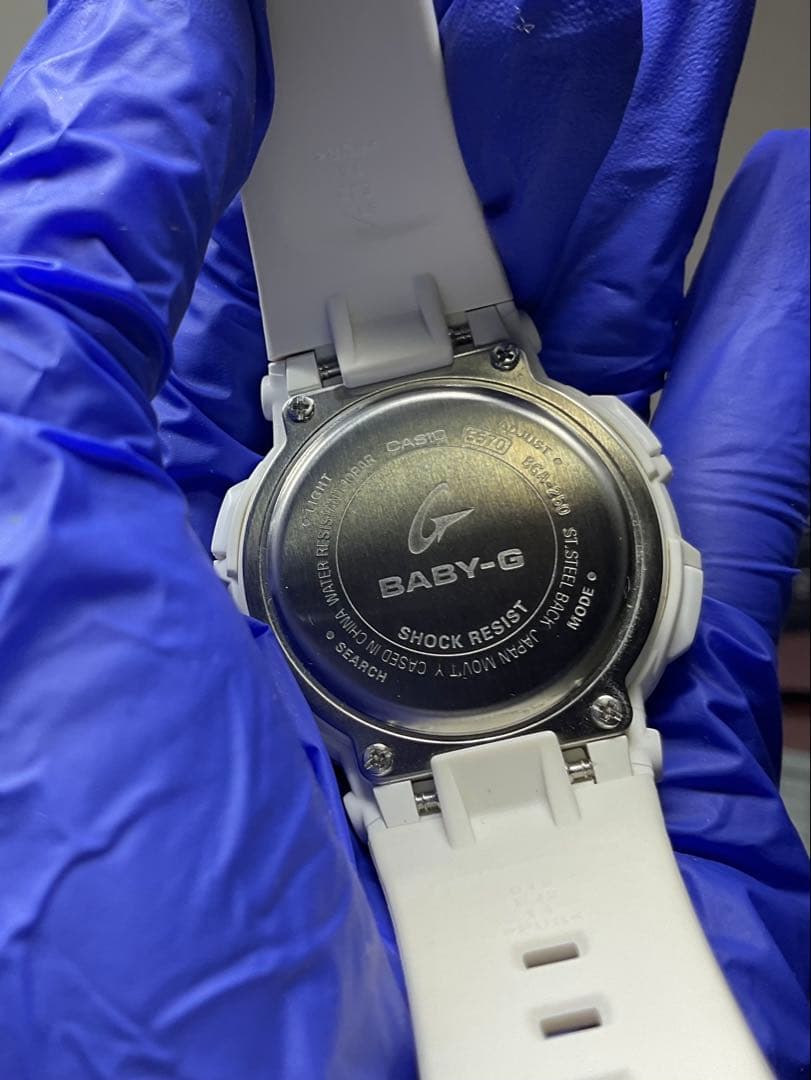 【美品】BABY-G BG-570 ブルー腕時計 （値段交渉可）