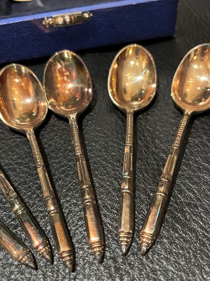 エルキュイ　ERCUIS シルバープレート　スプーン　フランス　アンティーク