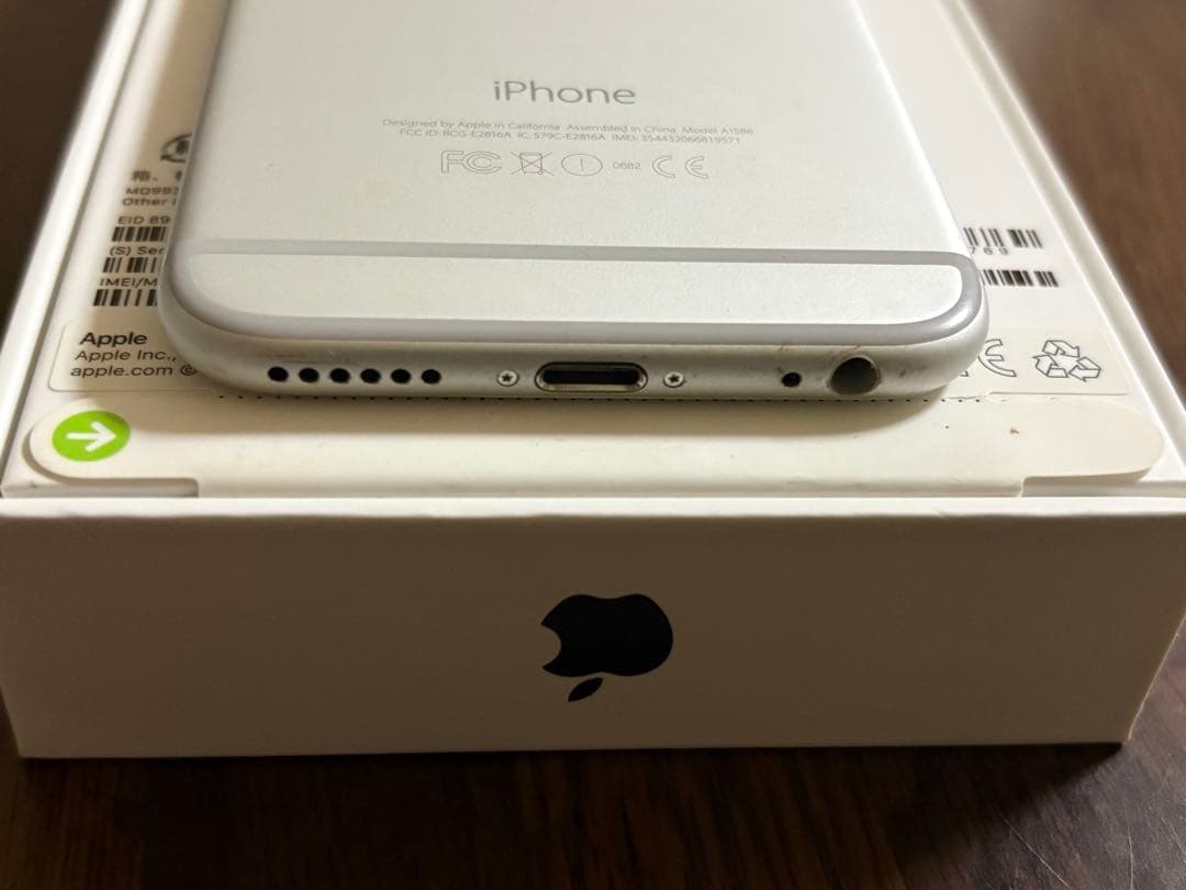 【美品です】バッテリー残99% iPhone6 シルバー 16GB