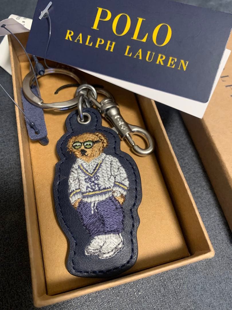 ポロラルフローレン ポロベアキーリング