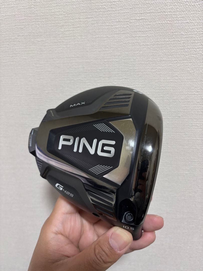 PING G425 MAX ドライバー 10.5°（ヘッドのみ）