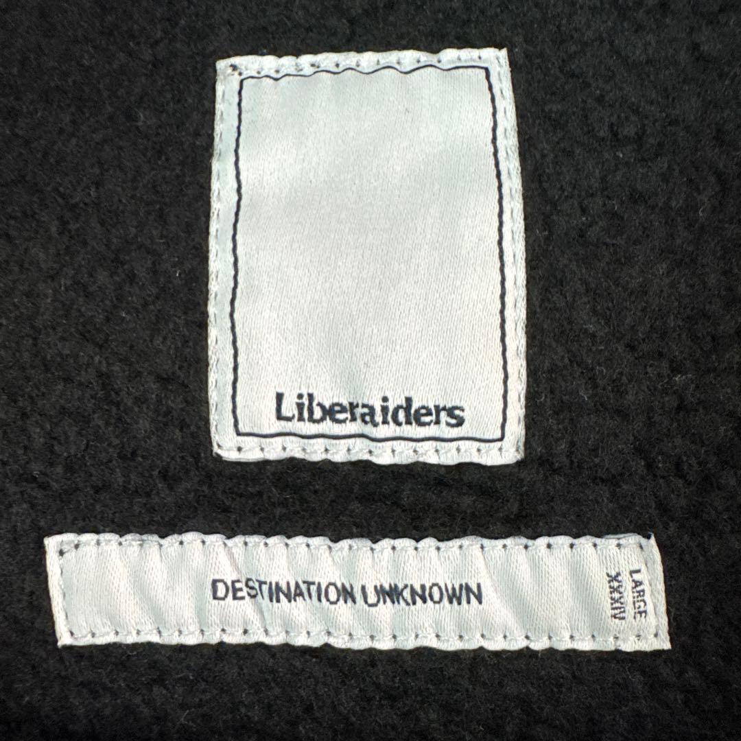 【Liberaiders】EMBROIDERY CREWNECK