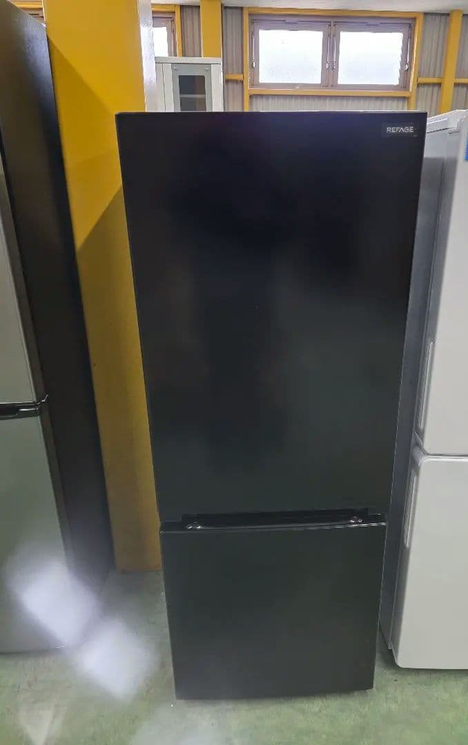 ブラック冷蔵庫 YRZ-F15LK 145L　2024年式