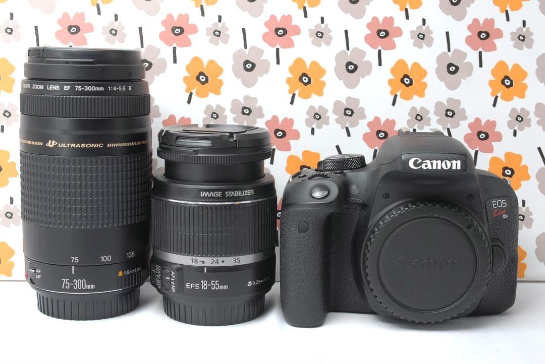 ❤Canon Kiss X9i❤超望遠レンズ❤一眼レフカメラ❤持ち運び用バッグ付