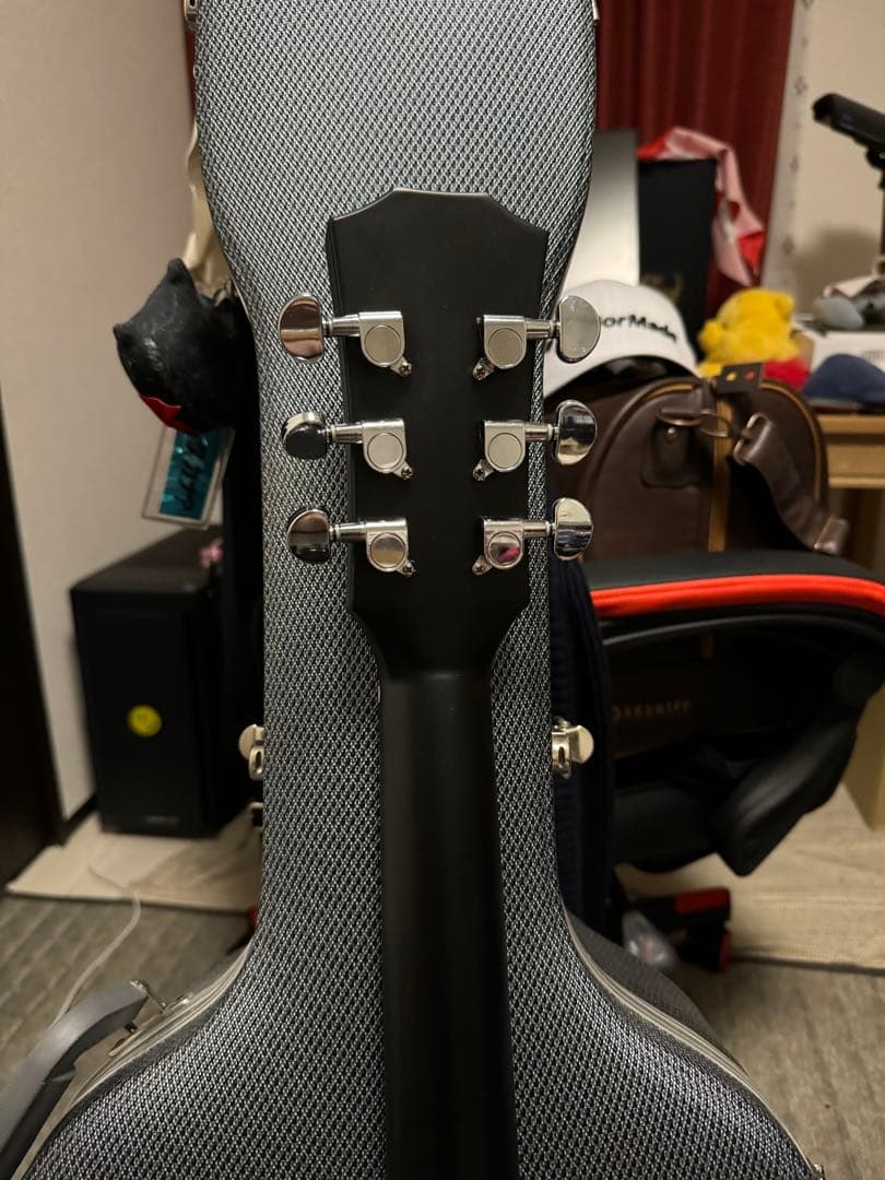 ザ*ク様 ポルカドットスティングレイ サイン入りアコースティックギター