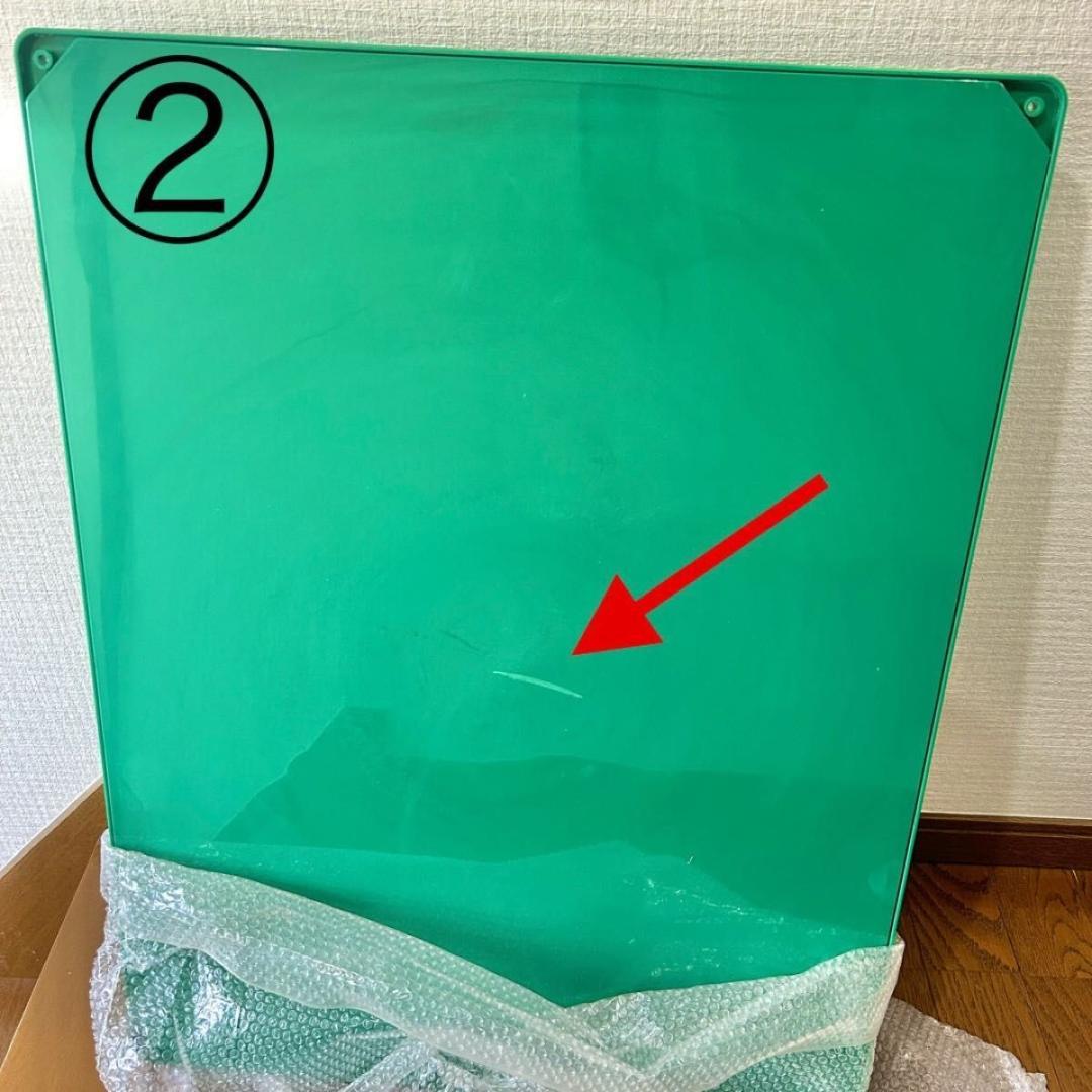 【訳あり②】ウォールシェルフ 壁掛けラック ウーテンシロ リプロダクト 新品 緑