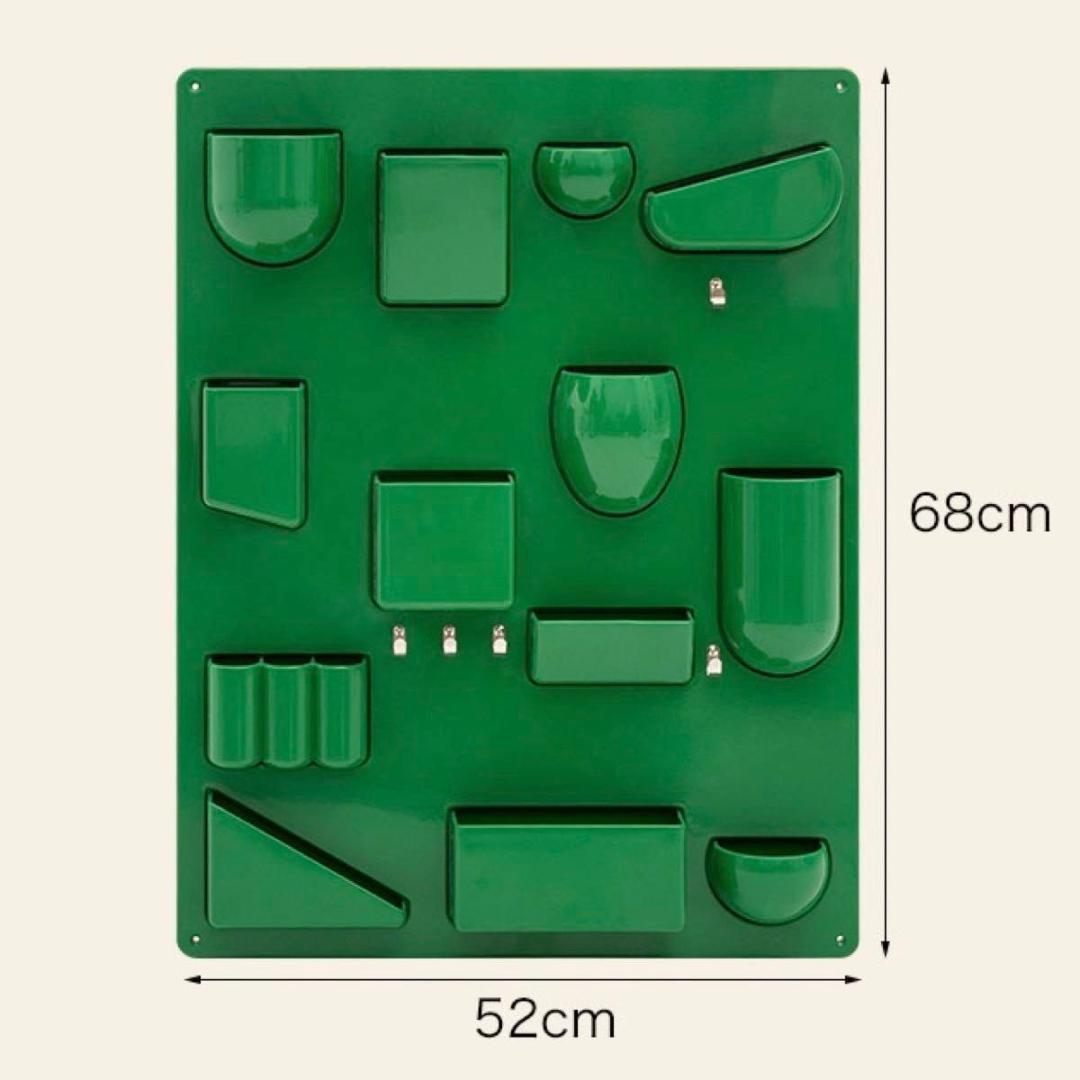 【訳あり②】ウォールシェルフ 壁掛けラック ウーテンシロ リプロダクト 新品 緑