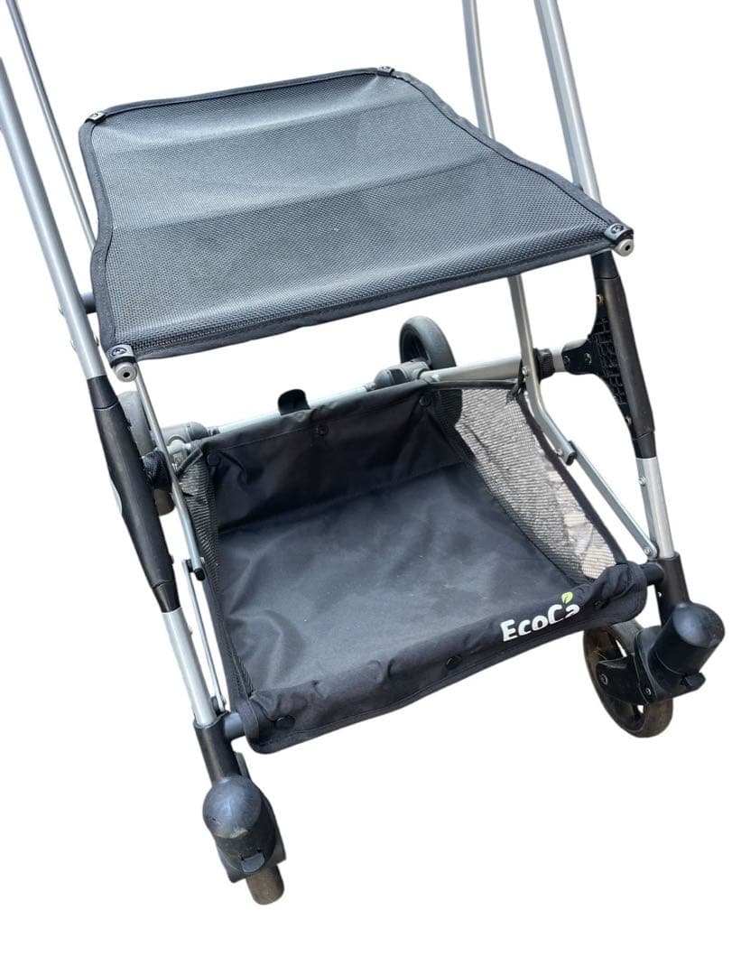 Ecoca エコカ ショッピングカート 本体 マイバックセット ブラック
