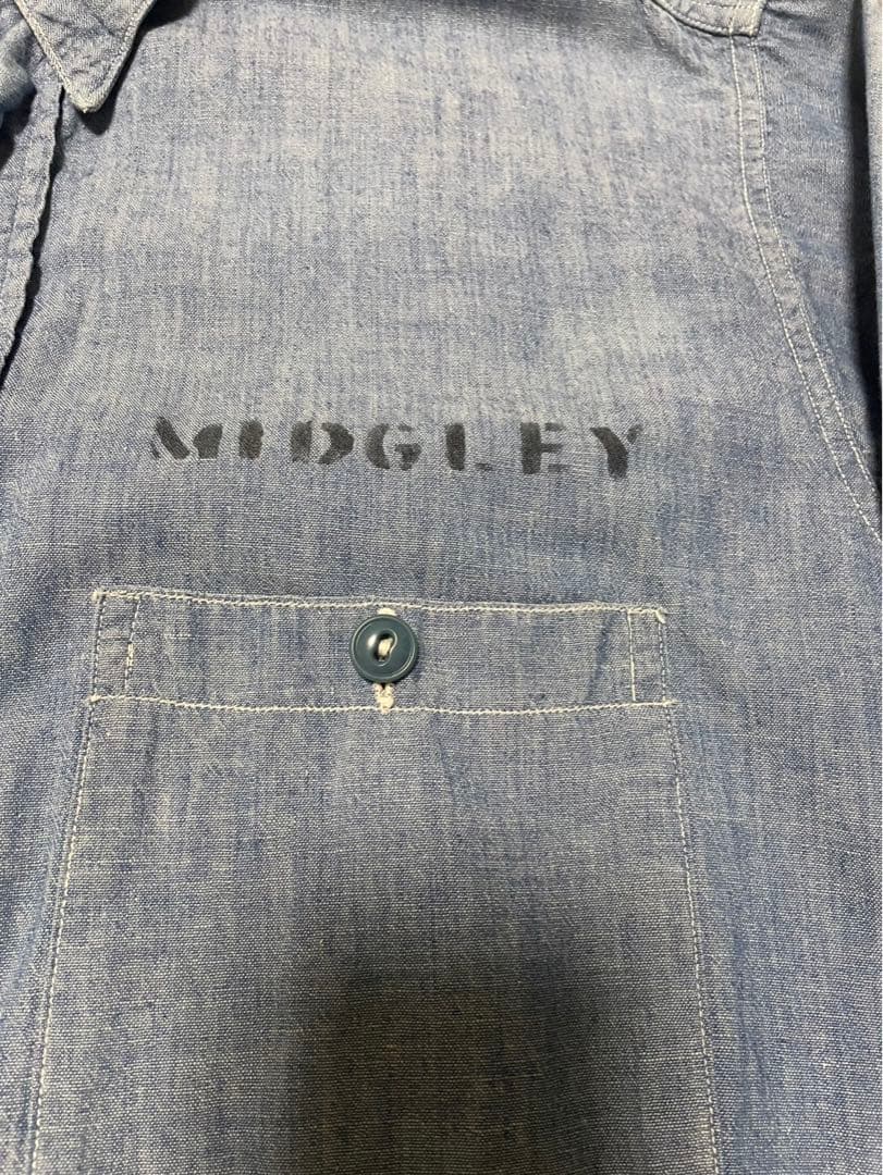 2/14まで掲載・最終値下げ 40s USNAVY CHAMBRAY SHIRT