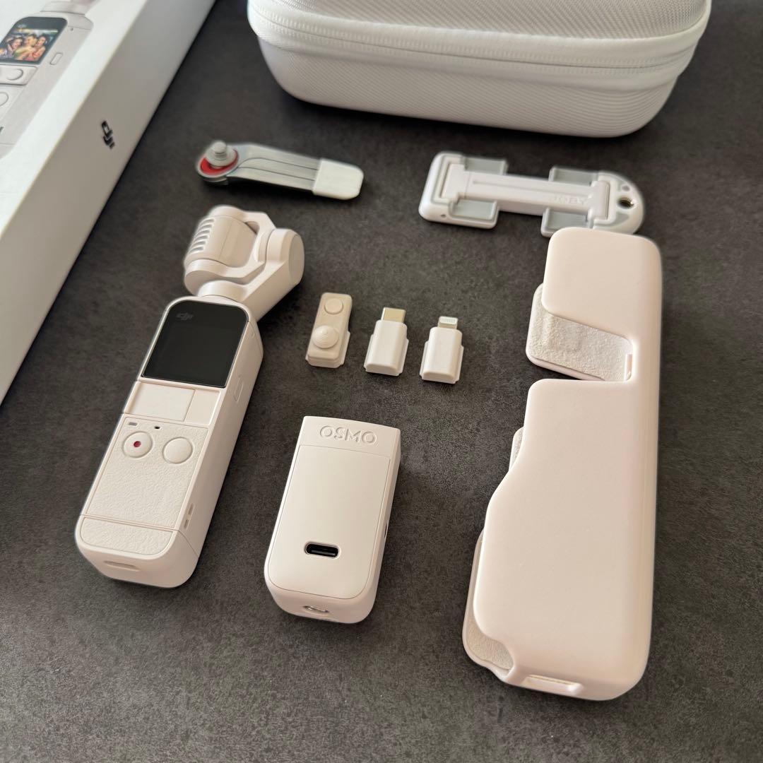 ビデオカメラ DJI Osmo Pocket 2 Sunset White