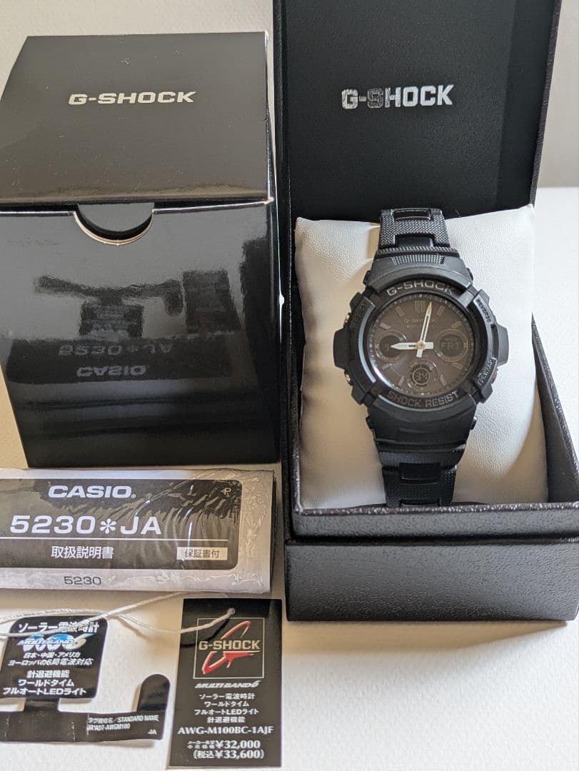 CASIO / G−SHOCK / AWG−M100BC−1AJF
