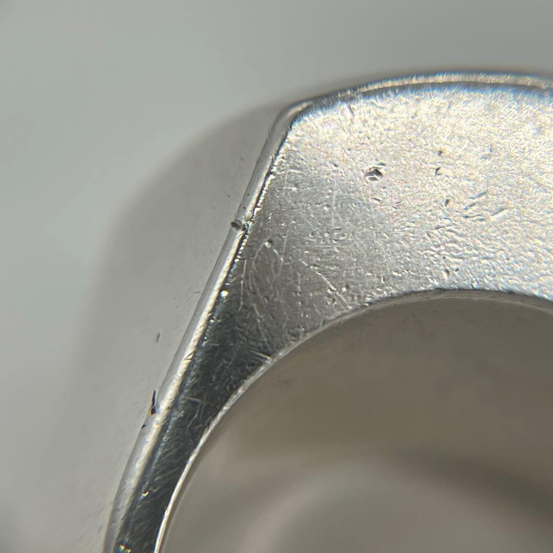 グッチ GUCCI ヘキサゴン リング 表記サイズ20 SV925 希少