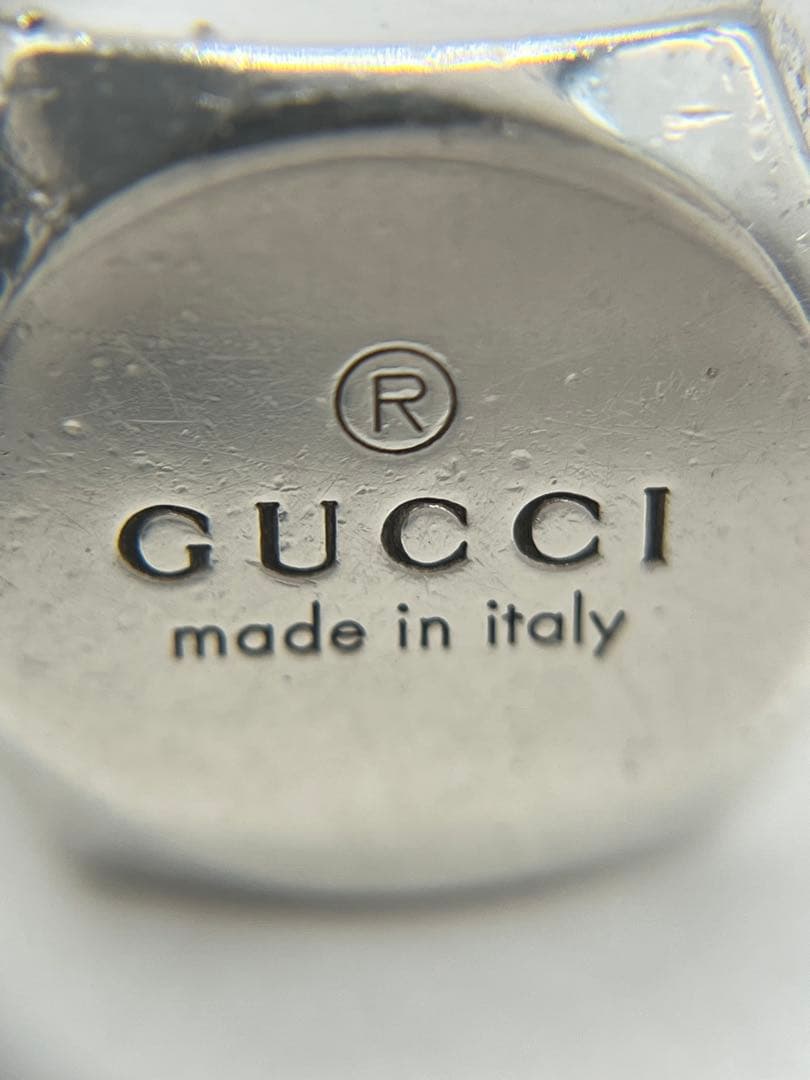 グッチ GUCCI ヘキサゴン リング 表記サイズ20 SV925 希少