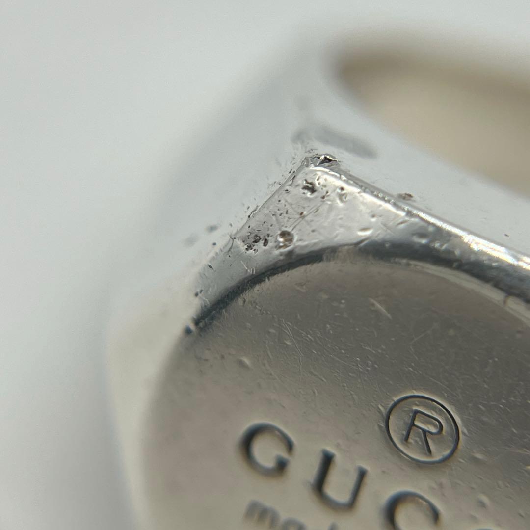 グッチ GUCCI ヘキサゴン リング 表記サイズ20 SV925 希少