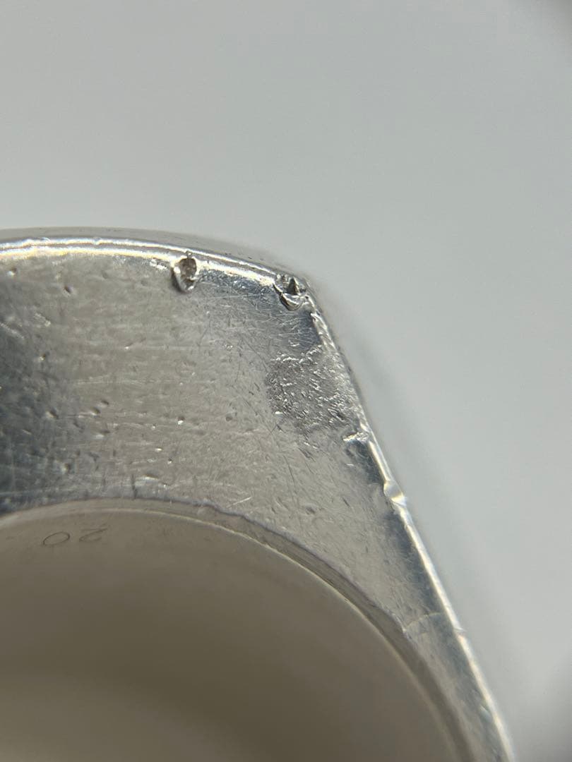 グッチ GUCCI ヘキサゴン リング 表記サイズ20 SV925 希少